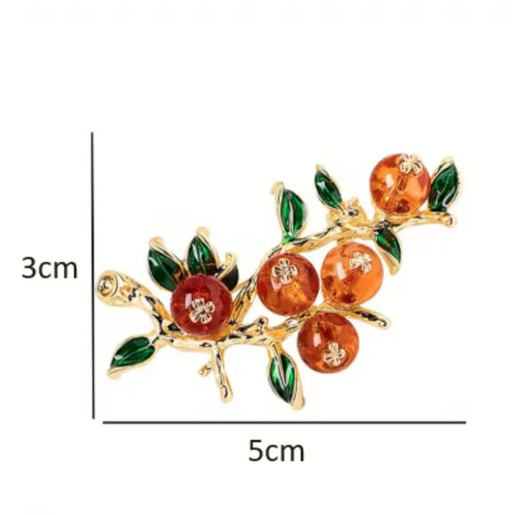 ๐50% OFF/3+...Persimmons Brooch - Picture 9 of 9